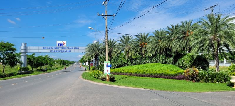 KCN Thành Thành Công có quy mô 1.020 ha tọa lạc tại vị trí đắc địa của tỉnh Tây Ninh