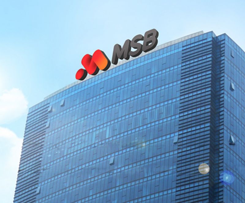 MSB đang cho vay lĩnh vực bất động sản và cơ sở hạ tầng gần 11.000 tỷ đồng.