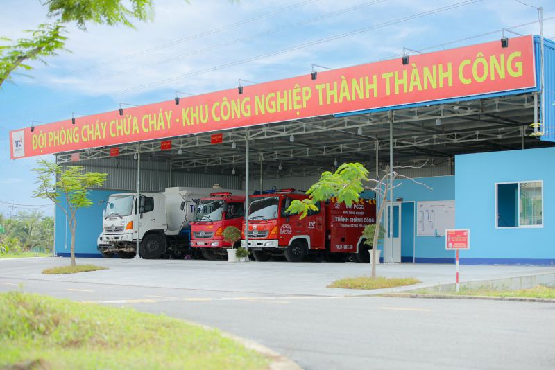 Tại KCN Thành Thành Công, công tác phòng cháy chữa cháy chấp hành tốt theo quy định của pháp luật