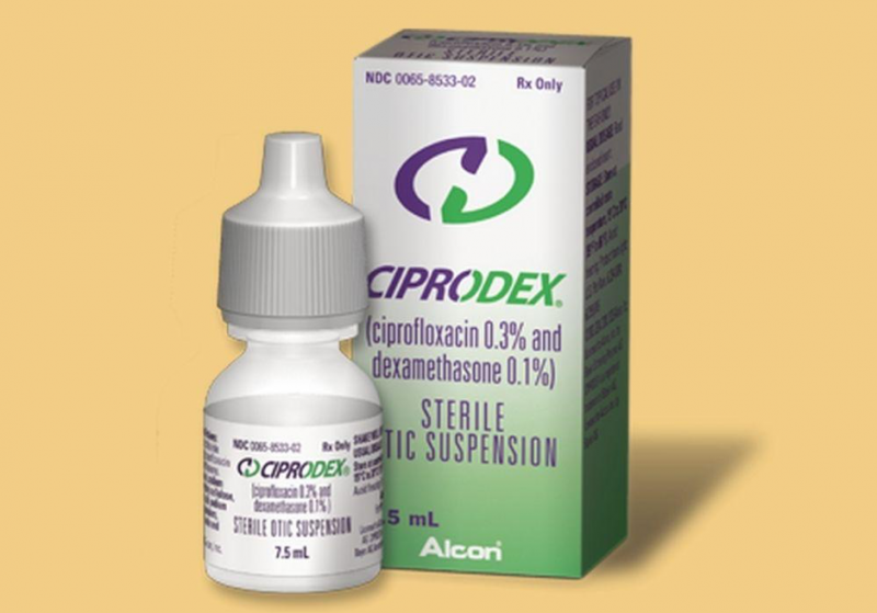 Thuốc nhỏ tai Ciprodex giúp giảm triệu chứng ù tai do nhiễm trùng