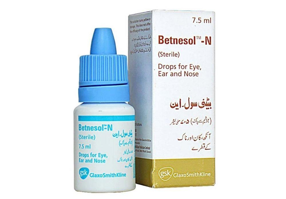 Betnesol-N là thuốc nhỏ tai bị ù dùng được cho cả tai và mắt