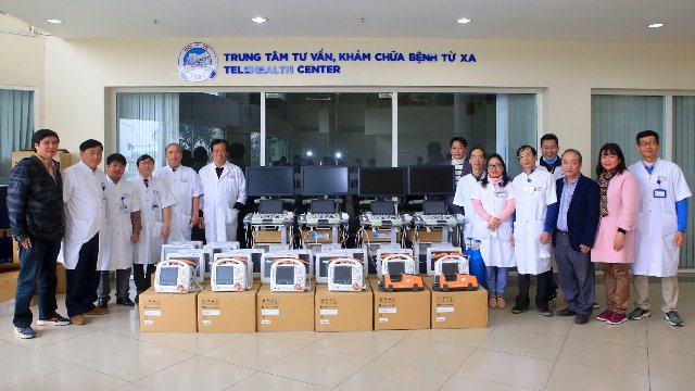 Những thiết bị y tế JICA trao tặng BVTW Huế