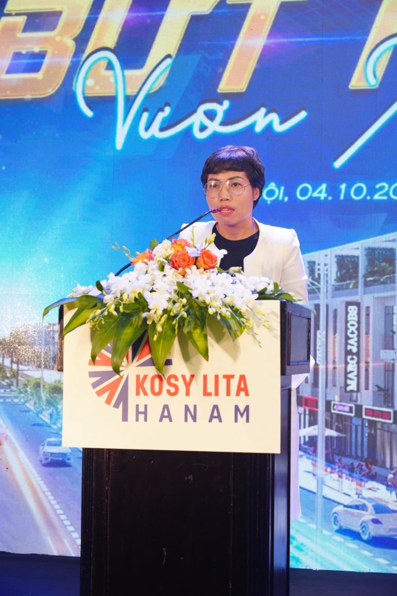 Bà Nguyễn Thị Sinh – Phó Tổng Giám đốc Tập đoàn Kosy.