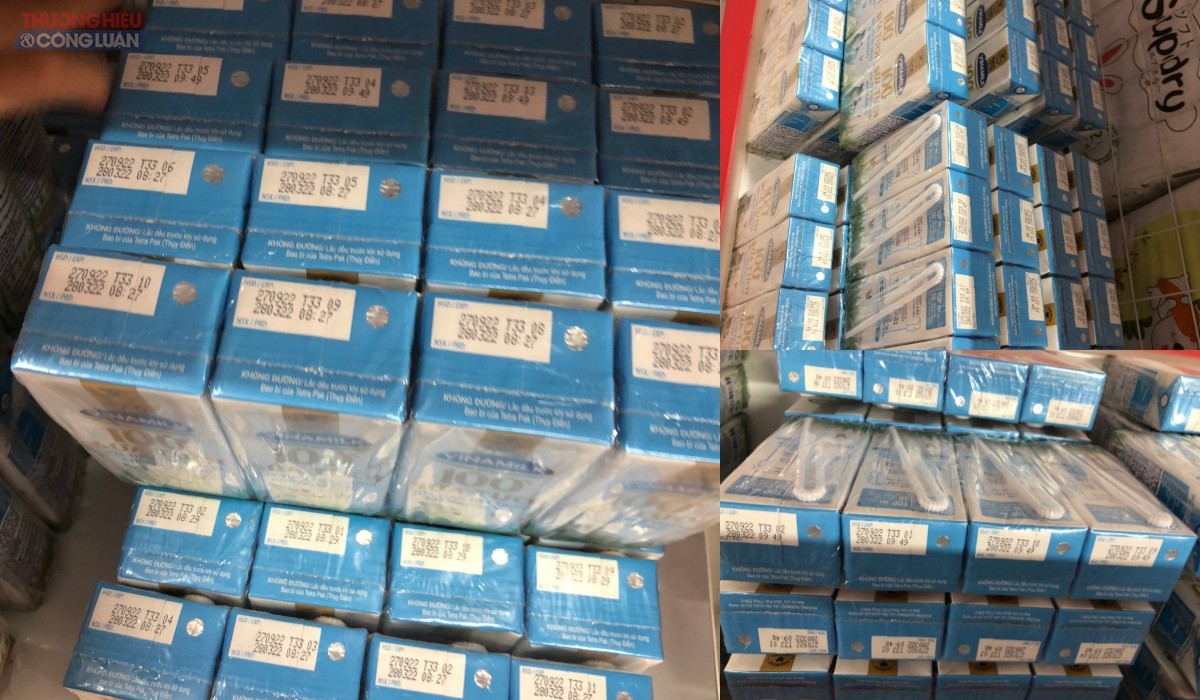 Không chỉ bày bán nhiều sản phẩm nước ngoài không có tem nhãn phụ Tiếng Việt, Hệ thống Bỉm Sữa 365 còn xuất hiện tình trạng bày bán sữa hết hạn, cận hạn từ 1-10 ngày.