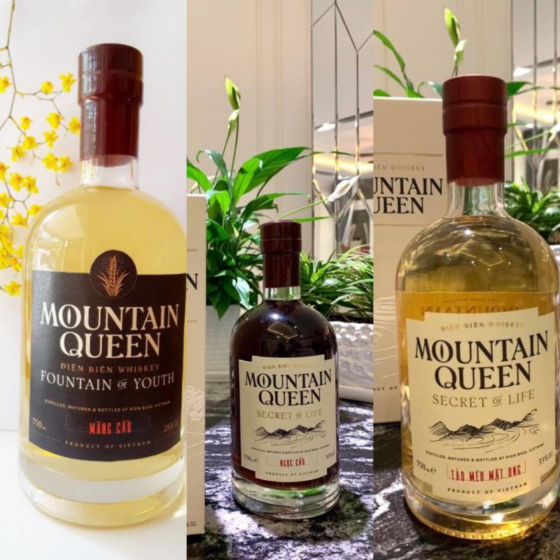 Rượu MOUNTAIN QUEEN –  Ngọc cẩu, Hoa quả, Táo mèo mật ong - Hộ kinh doanh Đinh Thị Kim Oanh