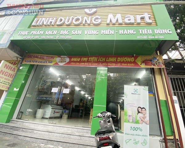 Linh Dương Mart Thái Bình bị phản ánh bán hàng hóa nước ngoài không nhãn phụ