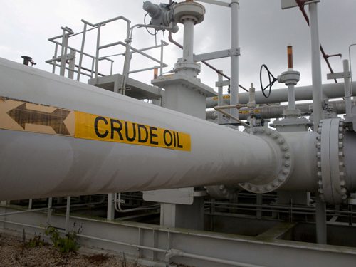 Kho dự trữ dầu chiến lược ở TP Freeport, bang Texas - Mỹ. Ảnh REUTERS