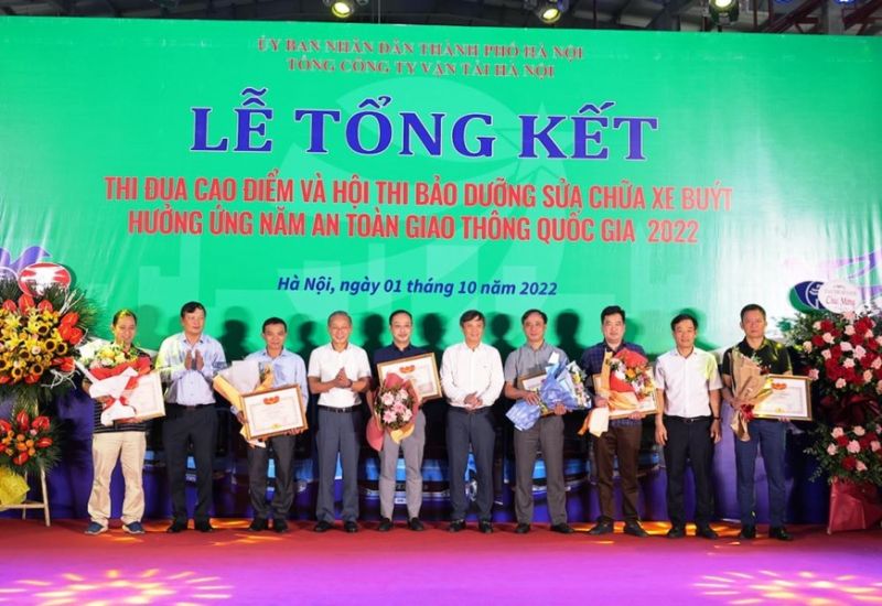 Transerco: Sôi nổi tại hội thi bảo dưỡng sửa chữa xe buýt