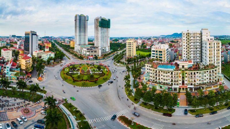 Một góc thành phố Bắc Ninh hôm nay.