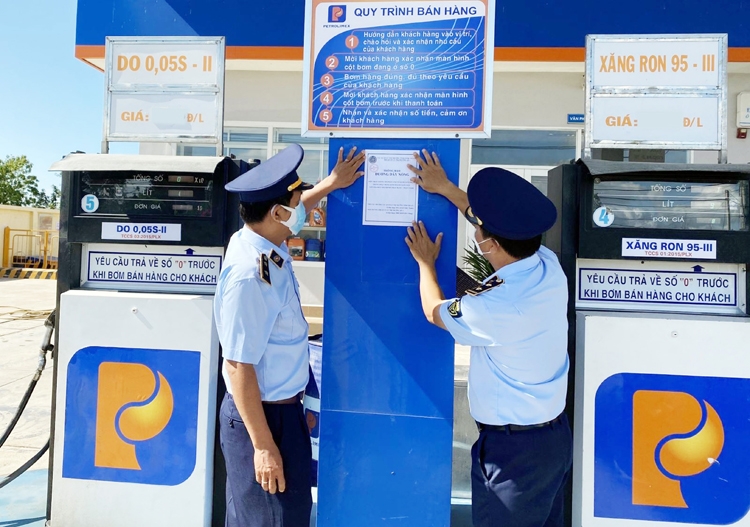 Tăng cường kiểm tra, giám sát các cơ sở kinh doanh xăng dầu