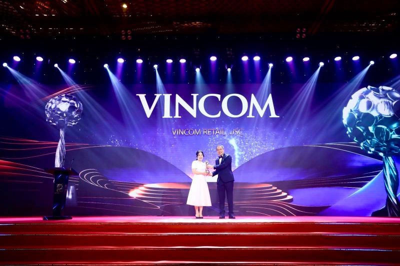 Vincom Retail nhận giải thưởng thương hiệu truyền cảm hứng Châu Á – Thái Bình Dương 2022 tại APEA