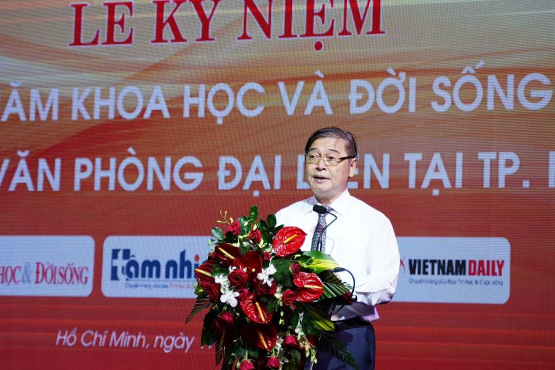 TSKH Phan Xuân Dũng, Bí thư Đảng đoàn, Chủ tịch Liên hiệp các Hội Khoa học và Kỹ thuật Việt Nam.
