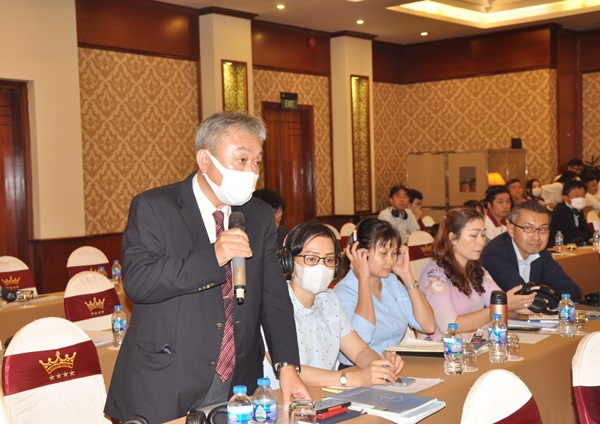 Lãnh đạo một doanh nghiệp Nhật Bản tại TP. Hồ Chí Minh nêu ý kiên về chính sách BHXH, BHYT liên quan đến doanh nghiệp