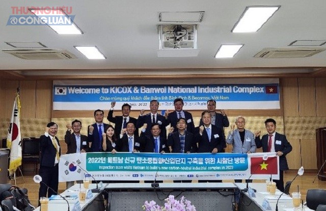 Đoàn công tác tỉnh Bình Định làm việc với Ban Quản lý KCN Gyeonggi Regional Headquarters - Hàn Quốc.