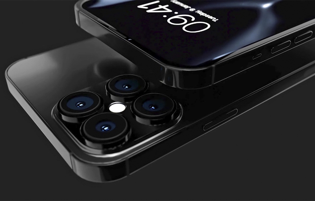 Hình ảnh phác hoạ iPhone 15 Ultra với 4 camera ở mặt lưng