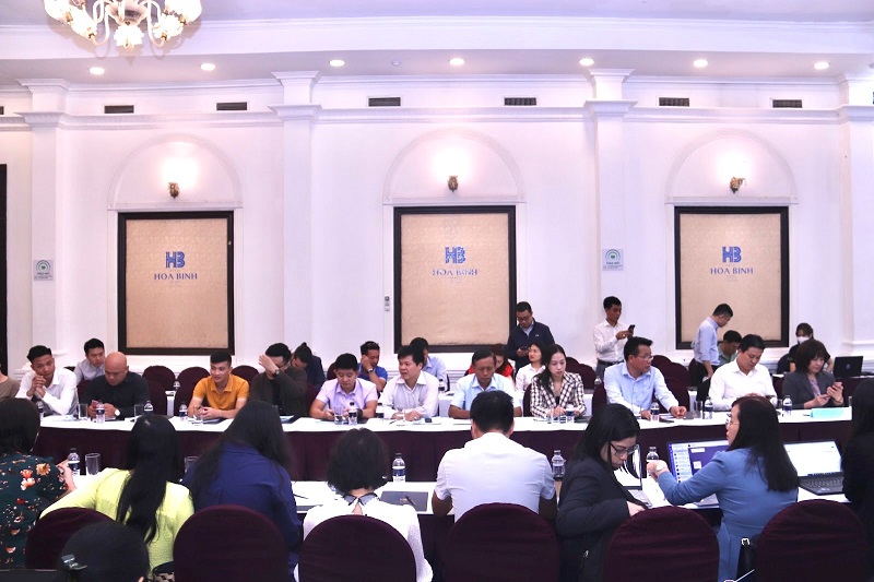 Các doanh nghiệp trên địa bàn thành phố Hà Nội tham dự Hội nghị