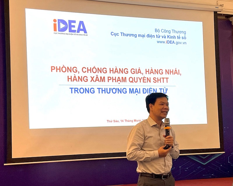 Ông Nguyễn Hữu Tuấn, Trưởng phòng Quản lý hoạt động TMĐT, Cục Thương mại điện tử và Kinh tế số, Bộ Công Thương