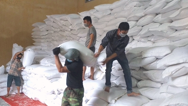 Xuất cấp hơn 478 tấn gạo hỗ trợ tỉnh Gia Lai.