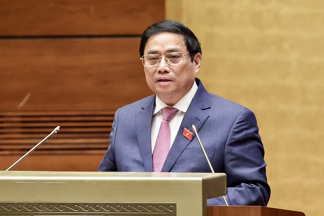 Thủ tướng Chính phủ Phạm Minh Chính - Báo cáo kết quả thực hiện kế hoạch phát triển kinh tế xã hội năm 2022