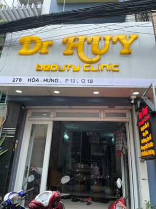 Cơ sở thẩm mỹ Dr Huy có địa chỉ tại số 278 Hòa Hưng, Phường 13, Quận 10