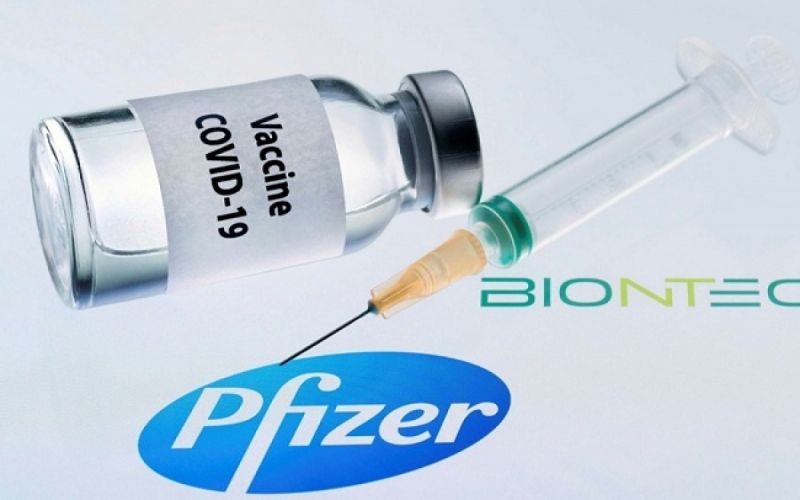 Vaccine ngừa Covid-19 của Pfizer. Ảnh Financial Times