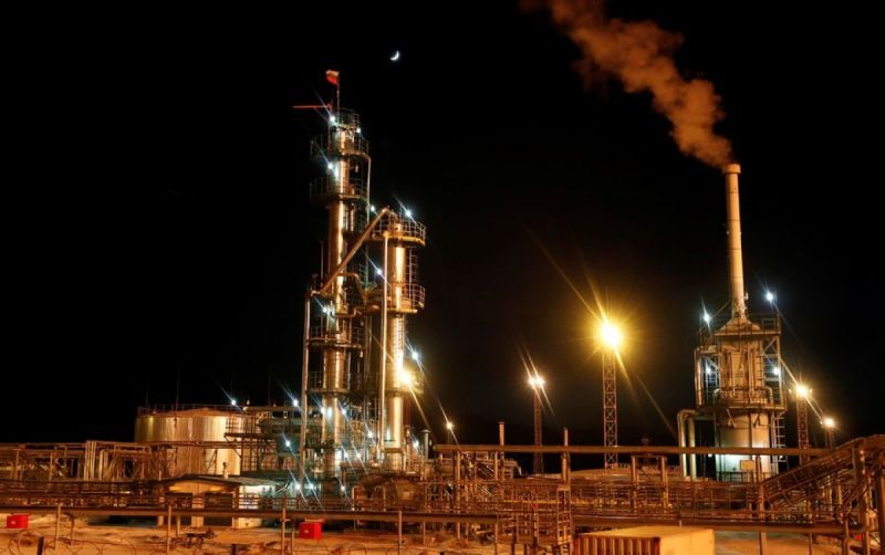 Nhà máy diesel tại Giếng dầu Yarakta, thuộc sở hữu của Công ty Dầu mỏ Irkutsk, vùng Irkutsk, Nga. Ảnh Reuters