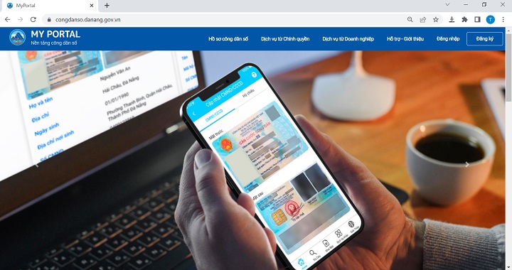Nền tảng công dân số My Portal là nơi thu nhận, lưu trữ, cung cấp hồ sơ công dân số