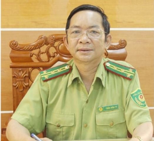 Ông Trần Văn Tý, Chi cục trưởng Cục Kiểm lâm Quảng Trị.
