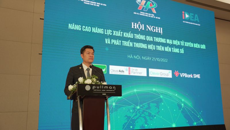 Ông Phạm Quang Trường, Chủ tịch HĐQT Vinanutrifood chia sẻ tại Hội nghị