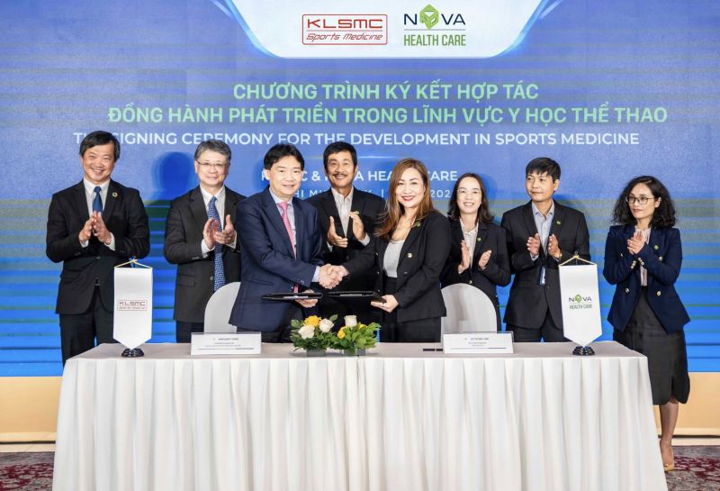 Nova Healthcare và KLSMC cùng hướng đến việc thành lập Trung tâm Y học Thể thao tại Việt Nam để điều trị các chấn thương và rối loạn liên quan đến thể thao.