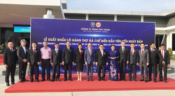 CPV Food Bình Phước xuất khẩu lô hàng thịt gà chế biến đầu tiên sang Nhật Bản CPV Food Bình Phước xuất khẩu lô hàng thịt gà chế biến đầu tiên sang Nhật Bản