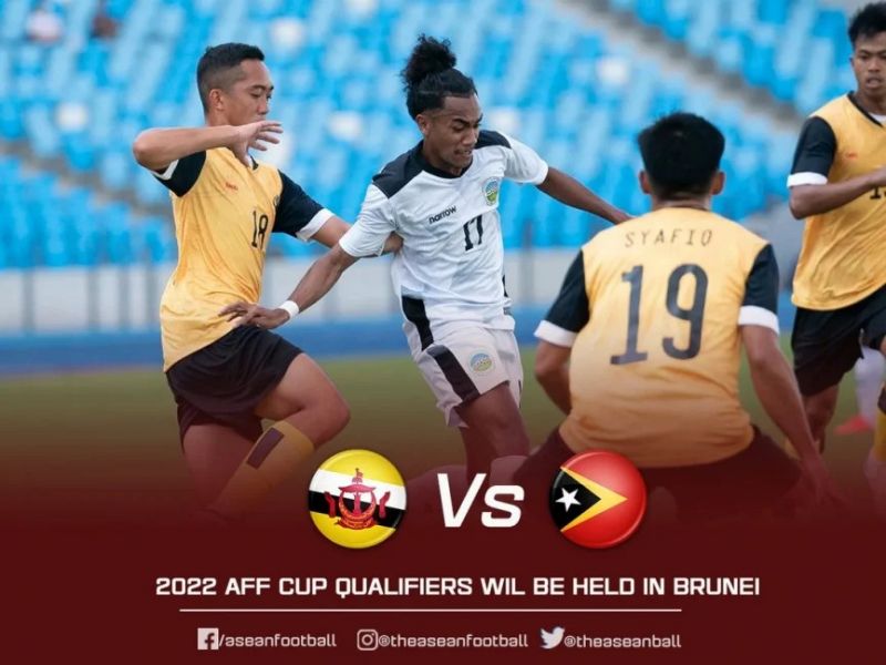 Đông Timor và Brunei chuẩn bị đá play-off giành vé dự AFF Cup 2022 (Ảnh: ASEAN Football)