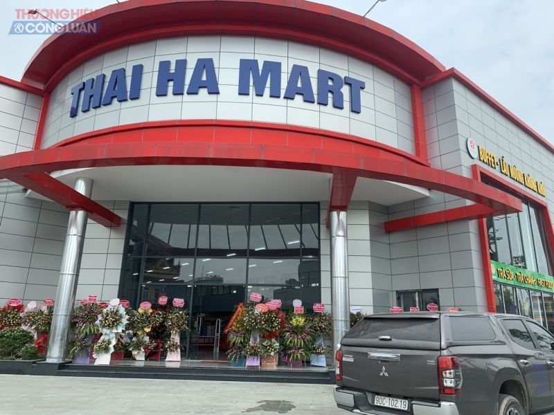 Siêu thị Thai Ha Mart có địa chỉ tại KĐT Mạnh Hùng, xã Bắc Lý, huyện Lý Nhân, Hà Nam