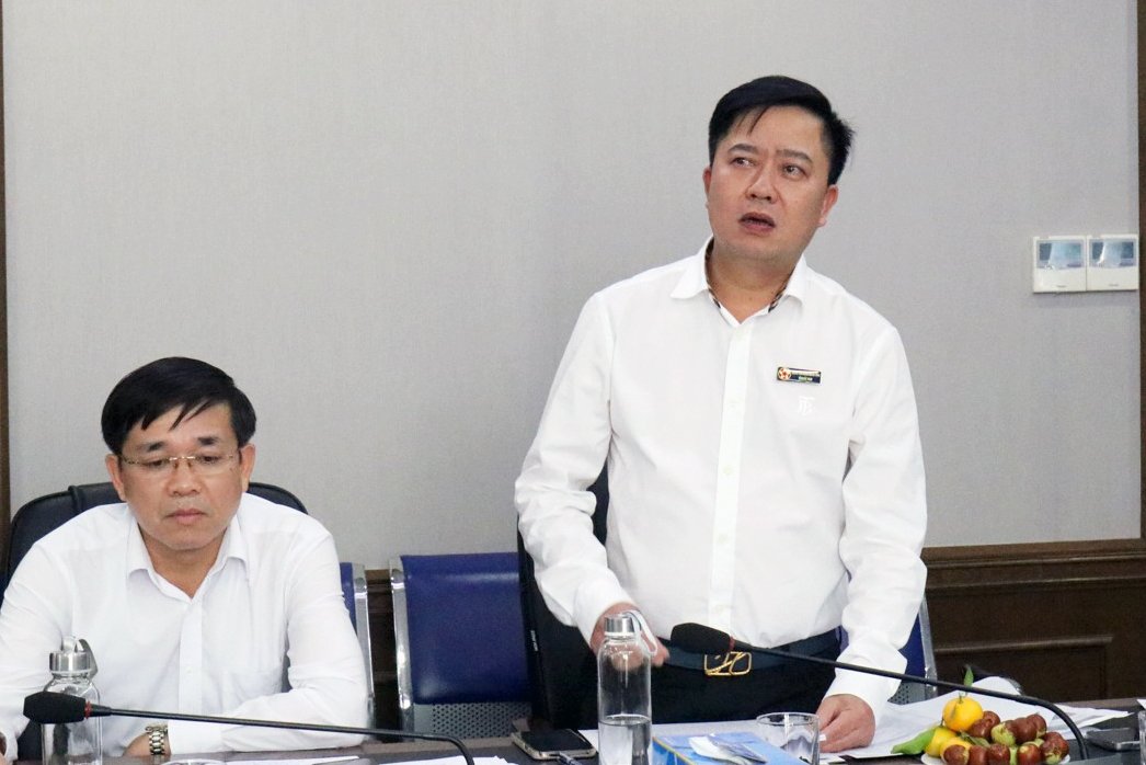Giám đốc Trung tâm HCC tỉnh Bắc Ninh Vũ Hùng tham gia ý kiến tại buổi giám sát