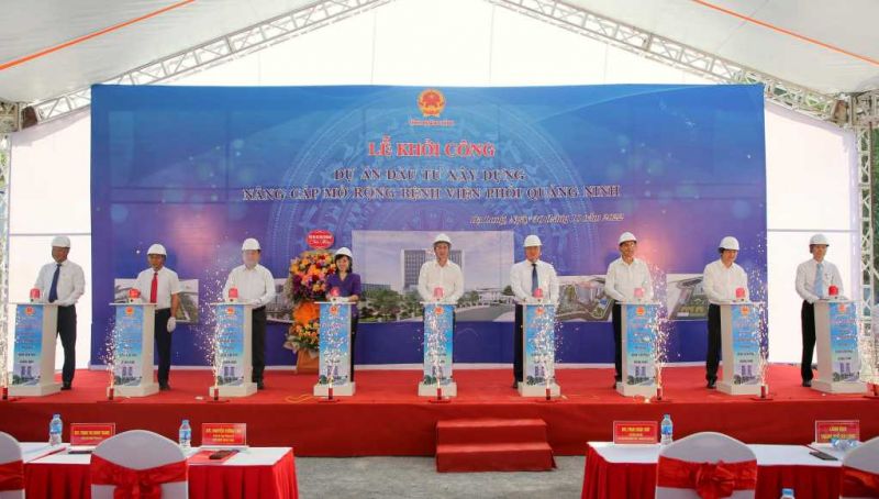 Khởi công dự án mở rộng, nâng cấp diện tích Bệnh viện Phổi Quảng Ninh
