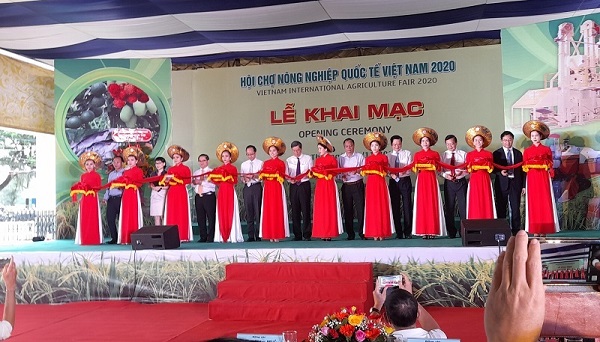Lễ khai mạc Hội chợ Nông nghiệp quốc tế Việt Nam năm 2020