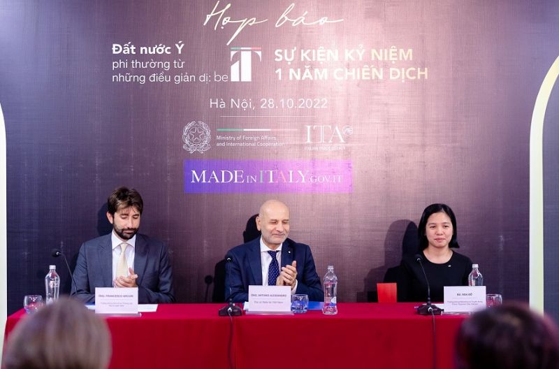 Chiến dịch truyền thông quảng bá thương hiệu quốc gia “Made in Italy” đánh dấu kỉ niệm một năm triển khai trên toàn cầu