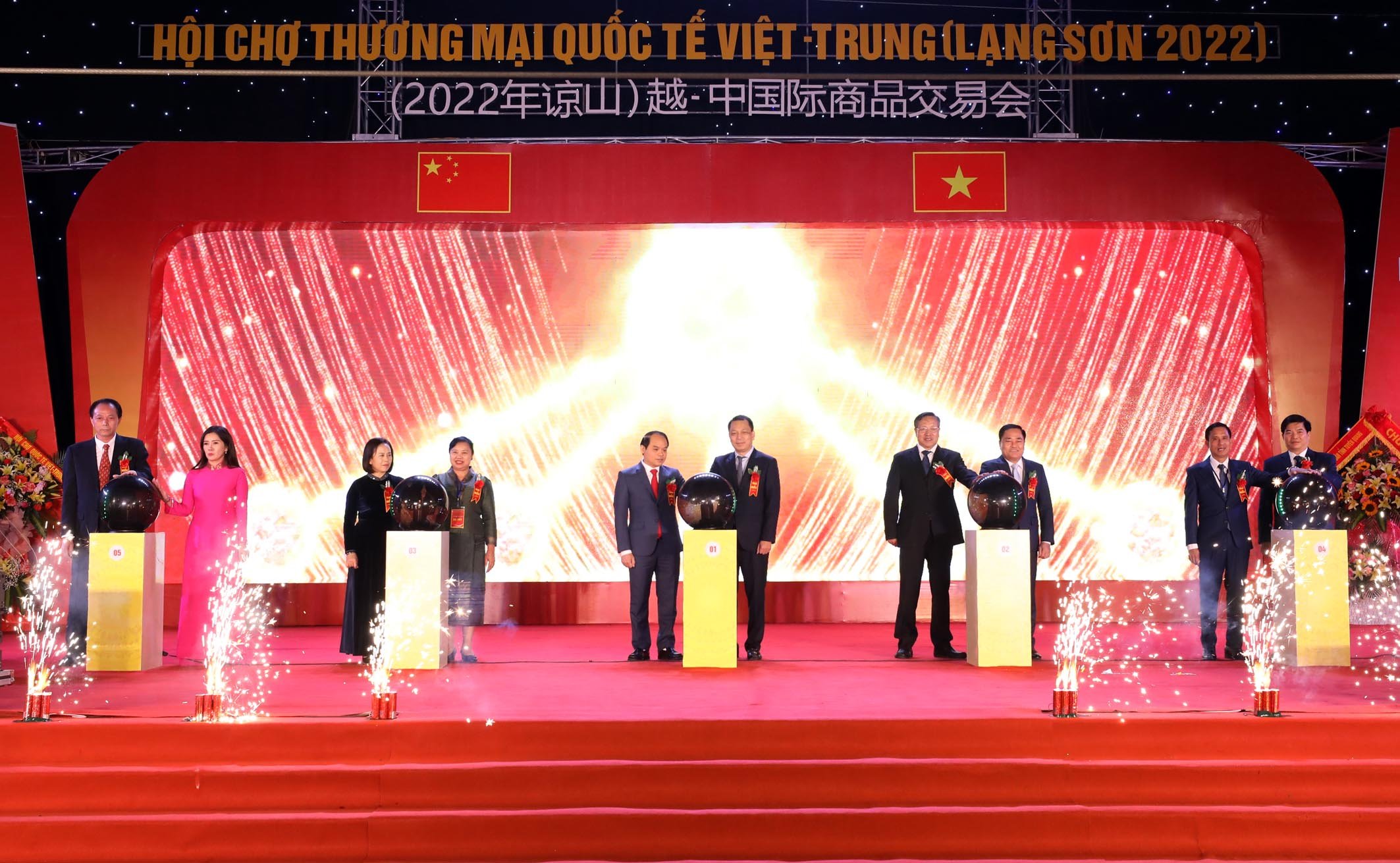 Nghi lễ Khai mạc Hội chợ Thương mại Quốc tế Việt – Trung