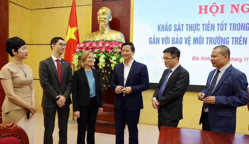 Liên đoàn Thương mại và Công nghiệp Việt Nam khảo sát tại Bắc Ninh