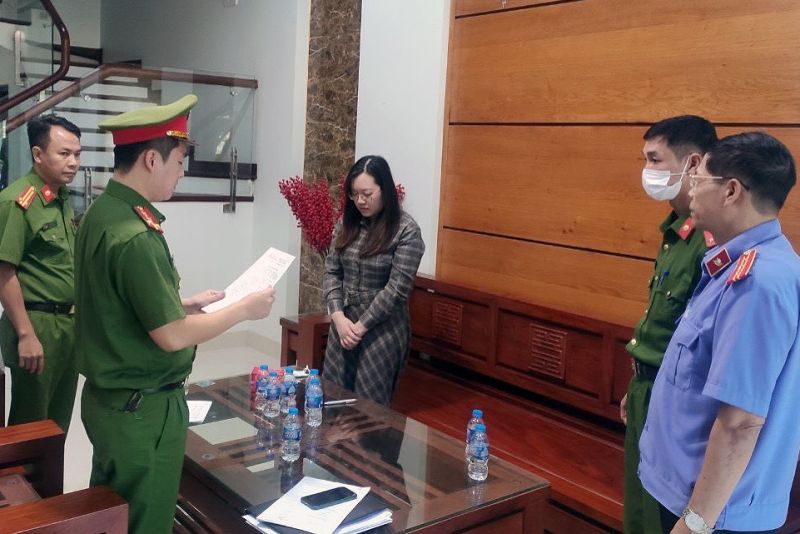 Cơ quan điều tra thi hành Lệnh bắt bị can Trịnh Thu Trang