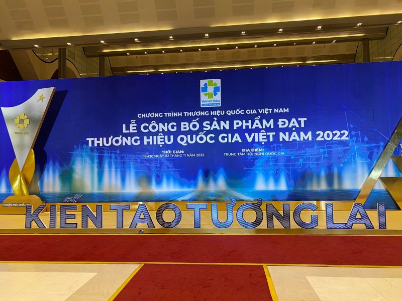 ộ Công Thương đã tổ chức Lễ Công bố sản phẩm đạt Thương hiệu quốc gia Việt Nam lần thứ 8 năm 2022