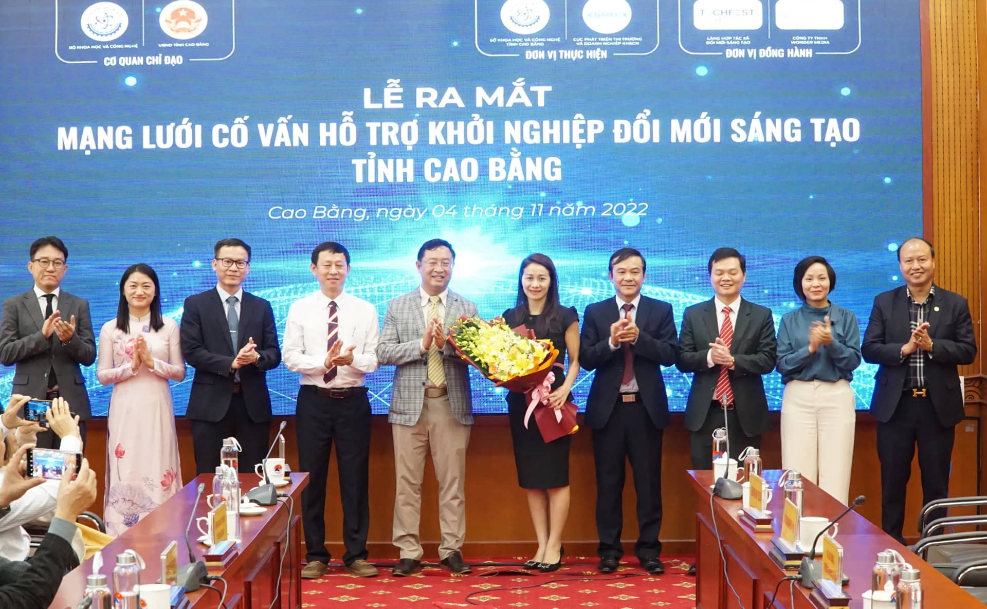 Lễ ra mắt Mạng lưới cố vấn hỗ trợ khởi nghiệp đổi mới sáng tạo tỉnh Cao Bằng