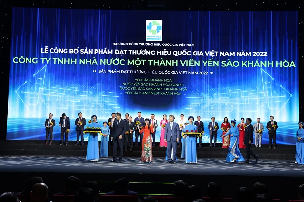 Sản phẩm Yến sào Khánh Hòa đạt Thương hiệu Quốc gia 2022