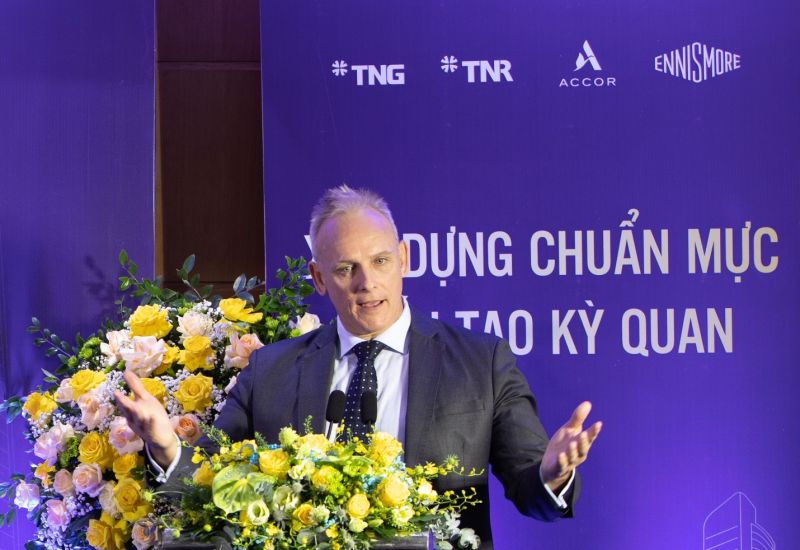 Ông Garth Simmons, Tổng Giám đốc Accor Đông Nam Á, Nhật Bản và Hàn Quốc