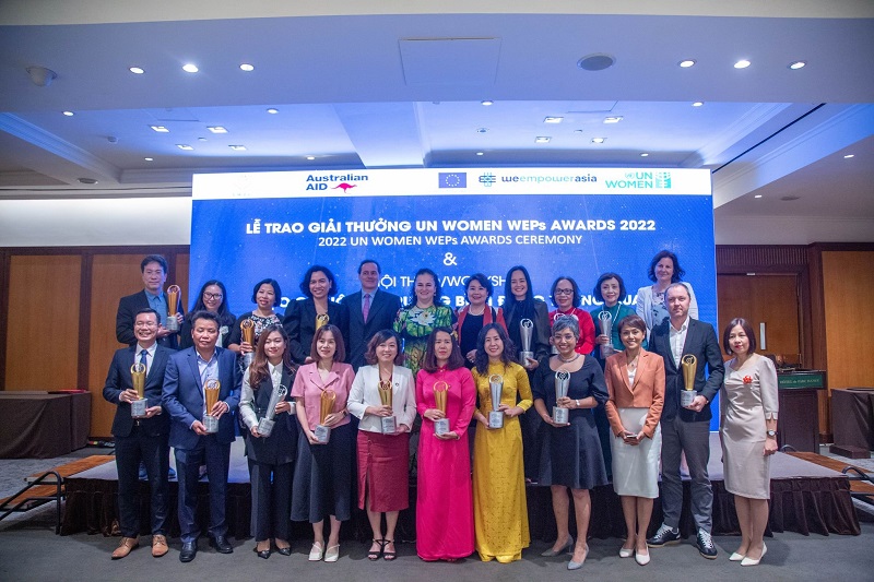 Unilever Việt Nam được vinh danh ở vị trí cao nhất tại hạng mục “Bình đẳng giới tại cộng đồngvà quan hệ đối tác”