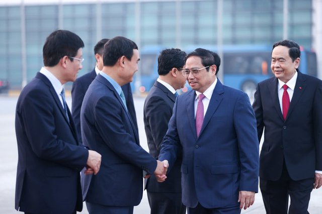 Chuyến thăm Campuchia của Thủ tướng Chính phủ Phạm Minh Chính sẽ góp phần phát triển quan hệ giữa Việt Nam với các nước láng giềng, các nước ASEAN. Ảnh VGP/Nhật Bắc