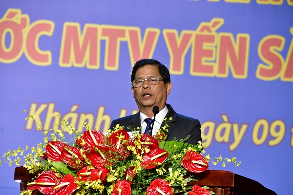 Ông Nguyễn Tấn Tuân- Phó Bí thư Tỉnh ủy, Chủ tịch UBND tỉnh phát biểu chỉ đạo