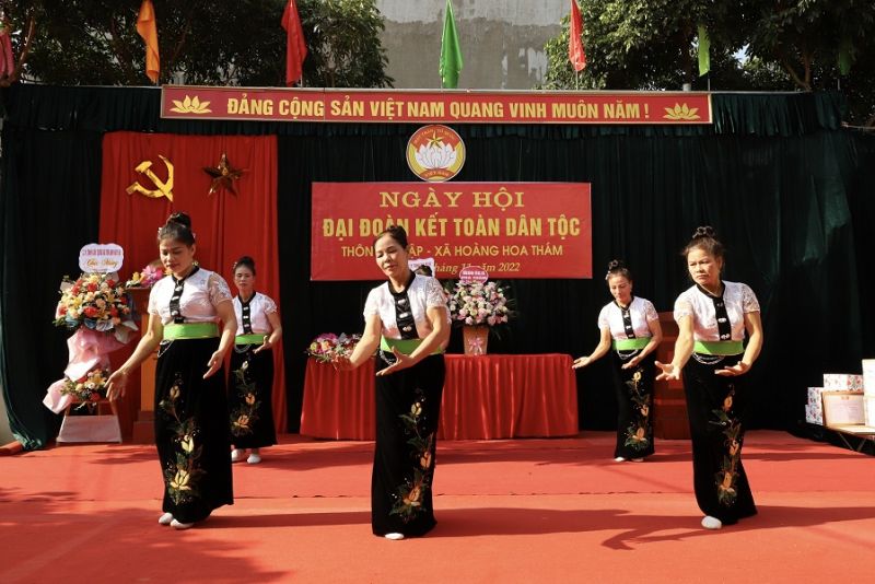 Thôn Tân Lập, xã Hoàng Hoa Thám, thành phố Chí Linh tổ chức Ngày hội Đại đoàn kết toàn dân tộc