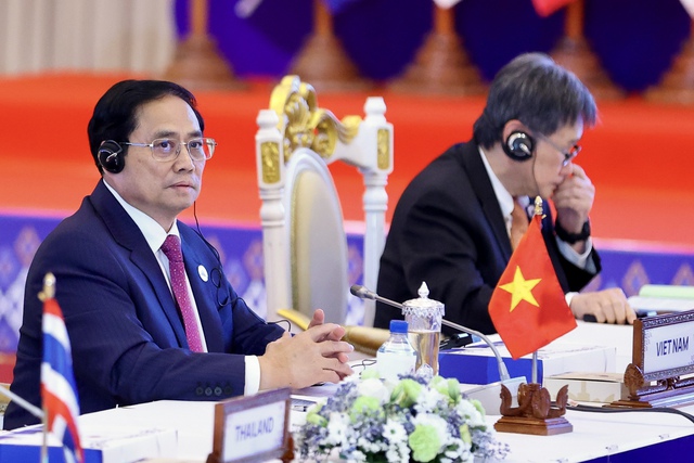Sáng 12/11 Thủ tướng Phạm Minh Chính dự Hội nghị Cấp cao ASEAN+3 (với Trung Quốc, Hàn Quốc, Nhật Bản)