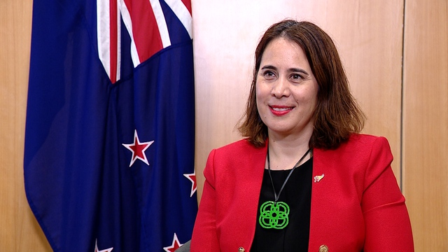 Bà Tredene Dobson, Đại sứ New Zealand tại Việt Nam. Ảnh VGP/Quang Thương